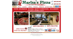 Desktop Screenshot of marisaspizzaandgrill.com
